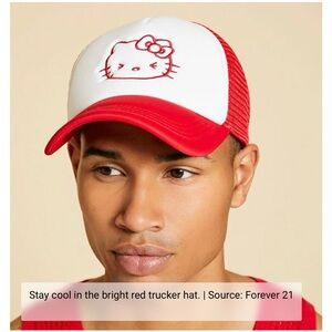 Hello Kitty x Forever 21 Trucker Hat